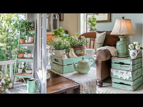 How to Decorate for Spring with Vintage Charm, Budget Finds, and Repurposed Decor