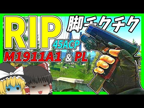 【EFT】#155 M1911A1の45口径RIPで足をチクチク！戦わずして物資を奪い取る！【タルコフゆっくり実況】