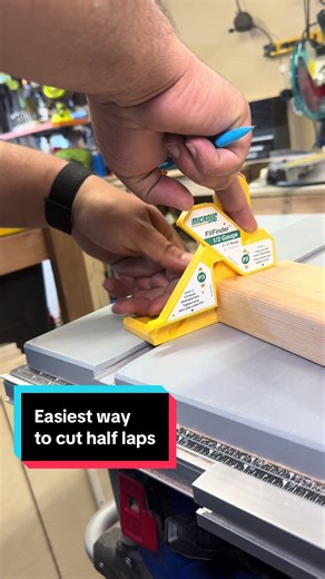 Achieve Perfect Half Lap Cuts with Microjig FitFinder