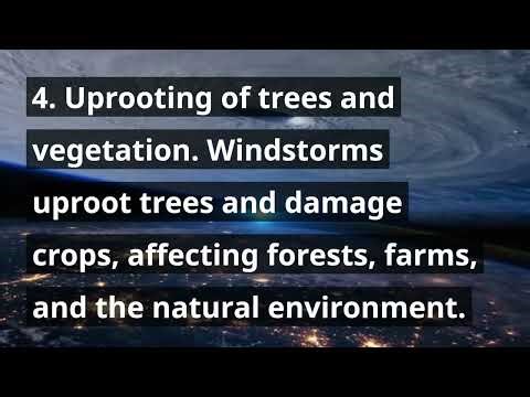 PROBLEMS ASSOCIATED WITH WINDSTORMS
