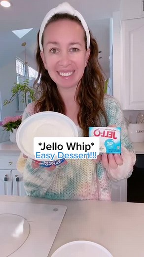 *JELLO WHIP* I had to try this easy dessert!! So good and no calories!! | At Home With Shannon