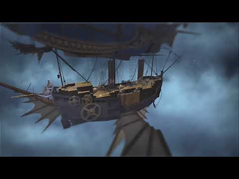 RPG Maker MV 3D RPG projectVarinsite airship scene