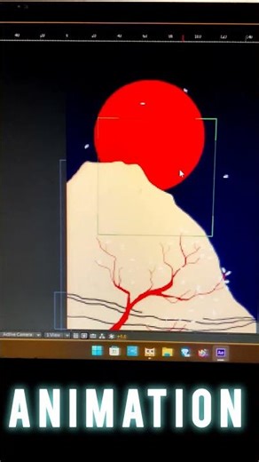 Daily Motion Graphics Practice Challenge! Javanese art animation