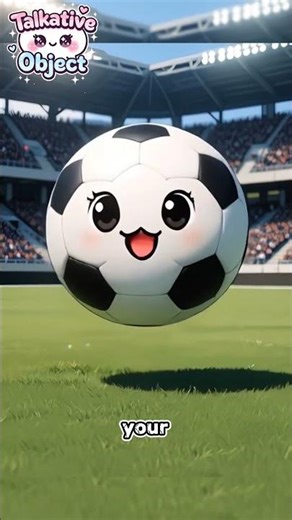 Cute Talking Football ⚽ | Fun Cartoon Ball | Kids Football Animation