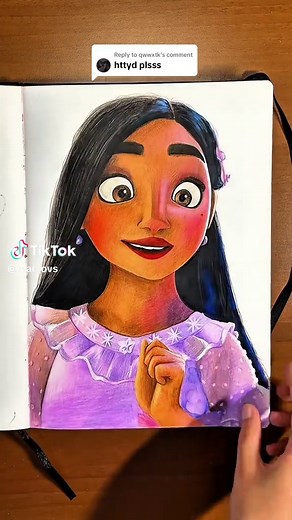 How To Train Your Dragon Drawing ASMR Techniques