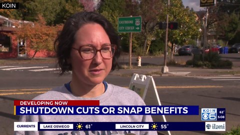 November SNAP benefits stalled in Oregon due to federal government shutdown