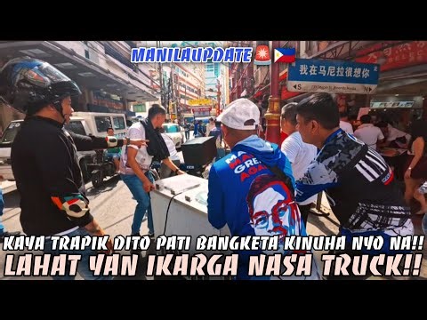 TANGALIN NYO YANG MGA TENT TENT NA YAN!!WALA KAYONG PERMIT BANGKETA TO!!HAWKERS Clearing Operation🚨