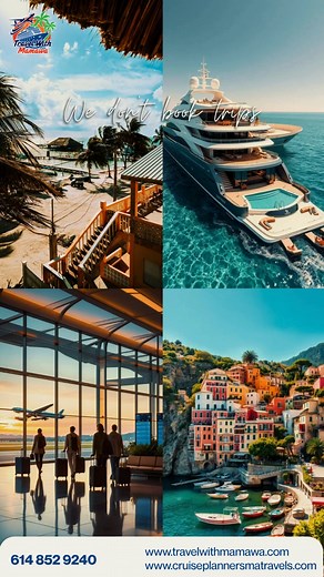 With Travel With Mamawa, you get real support, real expertise, and 24/7 human guidance from professional travel planners who care. From start to finish, we make your vacation smooth, stress-free, and unforgettable. Whether you’re exploring new destinations or setting sail on a luxury cruise — we’ve got you covered every step of the way.  Contact us today: 614-852-9240  travelwithmamawa.com | cruiseplannermatravels.com | Travels With Mamawa | Facebook