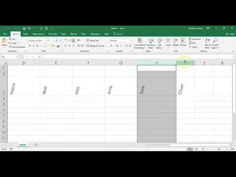 Excel Lesson 3 - Manola Projections