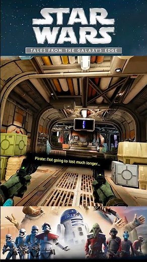 PSVR2 Star Wars: Tales from the Galaxy's Edge Gameplay #psvr2 #starwars #vr