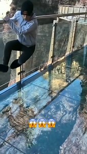 5.5M views · 56K reactions | China's glass bridge in the East Taihang Mountains is not for the faint of heart!  @leonardoxu97 on TikTok Follow Matador Network for more travel content! | Matador Network | Facebook