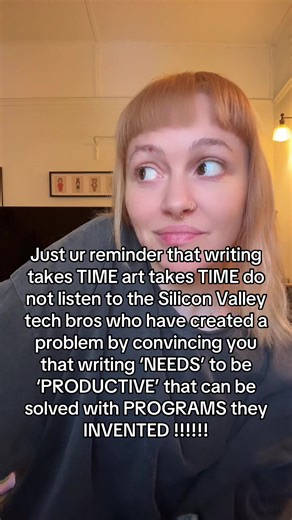 yall it’s maybe one of the only careers where starting late in life is actually to ur benefit…. Dont use AI. Don’t pay for unnecessary programmed crap. Don’t rush it. Don’t burn ur selves out. Focus on bettering your skills. I wouldn’t pick up a ball of yarn and think I could crochet a sweater, just like how yall should take a step back and write short stories, write flash, do workshops. Don’t fall into the consumerism TRAP this is ART we are creating ok love u bye #booktok #writing #author #boo