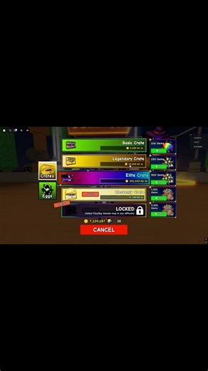 Opening every permenant chest in Defend your base