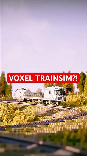Build a PERFECT Voxel Railway Network #gaming #traingame #satisfying