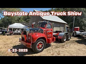 The Baystate Antique Truck Club 2025 show in Lancaster, MA was full of incredible historic trucks.