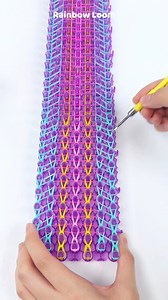 22K views · 332 reactions | Making a WIDE bracelet using Rainbow Loom’s Loom Your Life kit! Now available in Target stores. Unlock more designs with our 7-pin wide Mega Mighty Looms 朗 #rainbowloom #bracelets #targetfinds #targetrun #OnlyAtTarget #braceletmaking #crafts | Rainbow Loom | Facebook