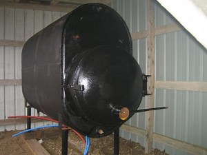 Outdoor Wood Boiler From Junk