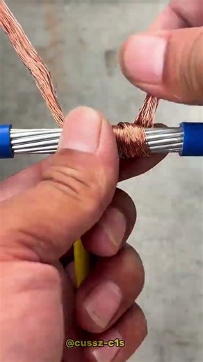 Creative Way to Connect Electric Wires Strong and Neat