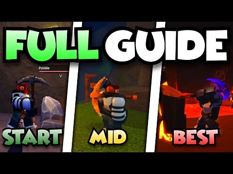 The BEST Pickaxe Progression Guide In "The Forge"
