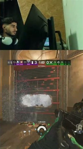 Warden 3K | XIM Matrix PS5 macht Controller mad 💀 #r6 #ximmatrix #rainbowsixsiege #r6siege #viral