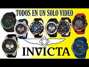 TODOS LOS RELOJES INVICTA AVIATOR EN UN SÓLO VÍDEO 🤯