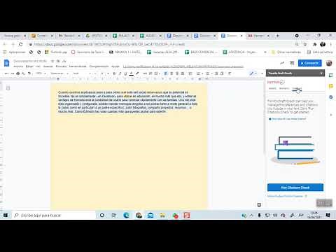 Turnitin en Doc google