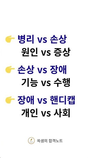 이거 구분 못하면 그대로 틀립니다 (정신재활 단계 차이) | 임상2급