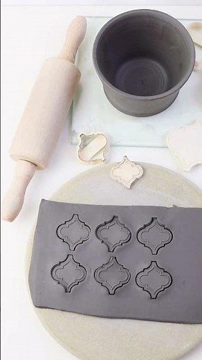 Clay cutters - Baroque pattern | Relyef Pottery Tools