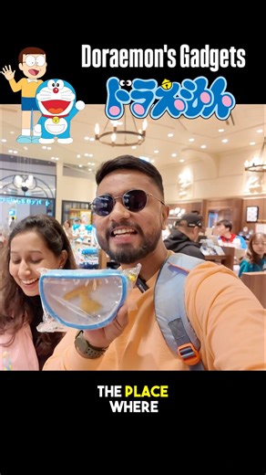 Real Doraemon Gadgets in Japan #doraemon #japan #cartoon #shorts