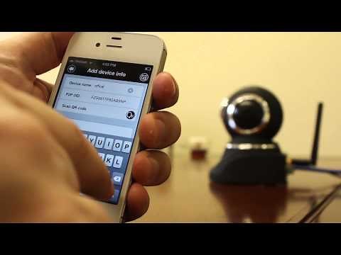 AirSight IP Camera QR Code Set-up Demonstration