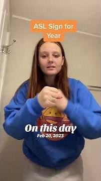 Learn How To Sign "Year" in ASL for Beginners | American Sign Language #shorts