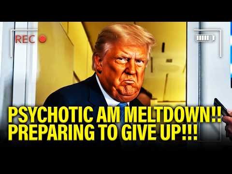 Trump has PSYCHO MELTDOWN as he PREPARES SURRENDER!!!