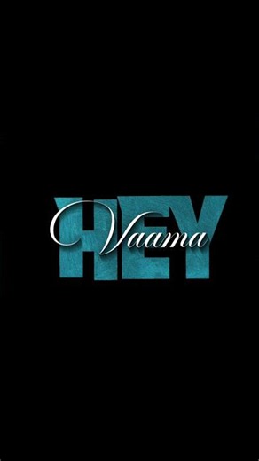 "Vaama Vaama" from "Idhayam Murali", Sung by Dhanush, Lyrics Written by Adesh Krishna
