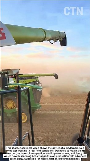Extreme Agriculture Machine on Tracks | Field Productivity Booster