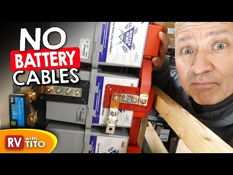 Our Massive RV Battery Bank with Copper Busbars | Battleborn GC3 Lithium Battery | RV With Tito DIY