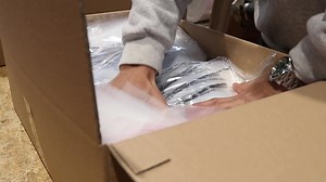 Packaging of plastic bags in export carton