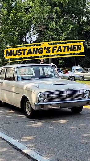 The Secret Father of the Ford Mustang #shorts #fordfalcon #carhistory