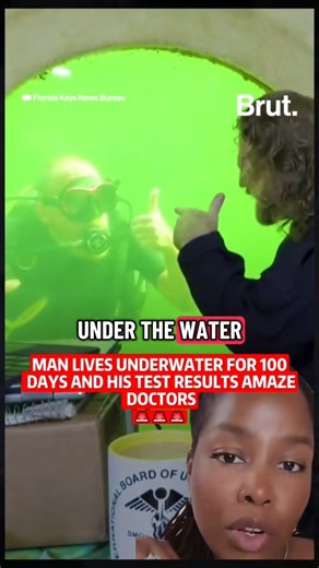 Prov✨️ on Instagram: "MAN LIVES UNDERWATER FOR 100 DAYS AND HIS TEST RESULTS AMAZE DOCTORS🚨🚨🚨 (visuals and proof) #fyp #rabbithole #didyouknow #relateable #foryoupage #explore #viral #foryou #explorepage #fypシ"