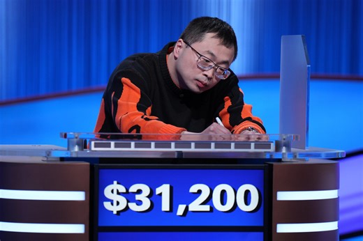 NJ's Jamie Ding now among 'Jeopardy!' top 10 with 16th victory
