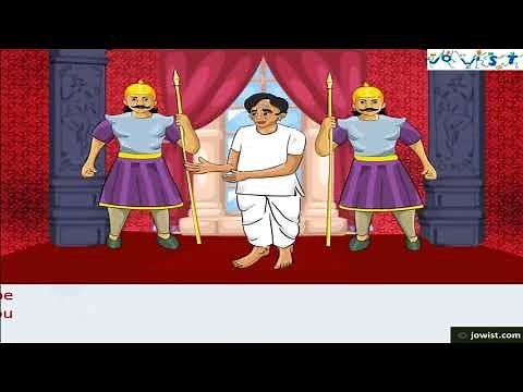 Math Fraction Story: Birbal solves problem