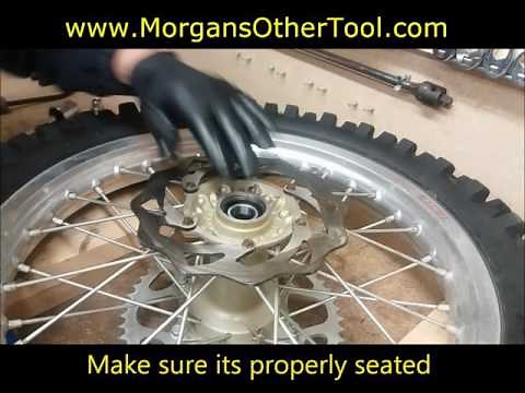 How to change KTM wheel bearings