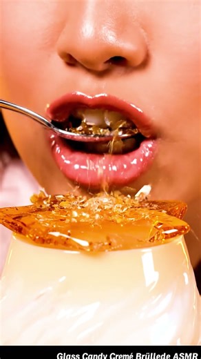 Dessert Glass Candy Eating ASMR 🧁🍮🍫 — Extreme Crunch! Cupcakes, Crème Brûlée & Brownies