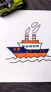 32K views · 70 reactions | Set sail with creativity! Let’s draw our way to adventure!   | Kids Drawing Ideas | Facebook