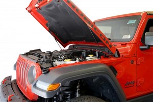 Redline Tuning (21-20003-02) 2018  Jeep Wrangler JL & 2020  Jeep Gladiator Hood QuickLIFT PLUS (North American models excluding Mojave & 392)