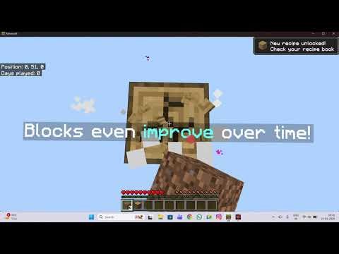 how to play one block on minecraft bedrock edition (FULL TUTORAL!)