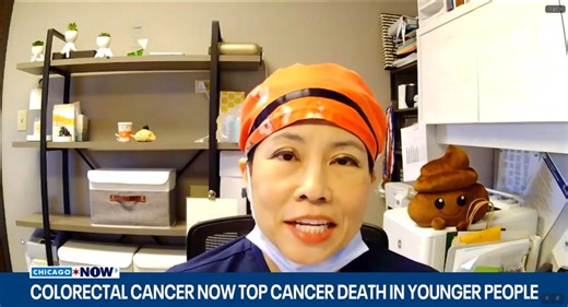 Colorectal cancer is now the leading cause of cancer deaths among Americans under 50. Rush gastroenterologist Salina Lee, MD, discussed possible causes and the benefits of screening on Fox 32 Chicago. | Rush University System for Health