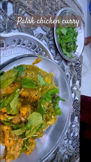 Palak Chicken Curry | Healthy Green Chicken | Easy Home-Style Recipe