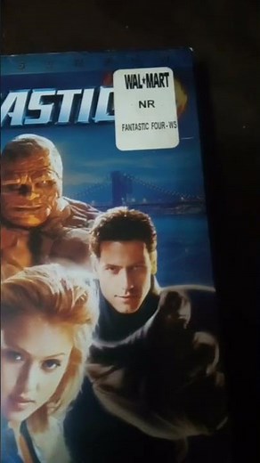 Fantastic Four 2005 DVD from Walmart