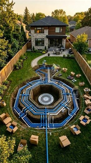 He built a $10,000 Solitaire Diamond-shaped swimming pool as the ultimate gift for his wife. 💎✨