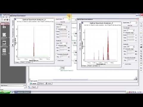 [Optisystem] Hệ thống quang WDM ghép kênh 4 bước sóng sử dụng kỹ thuật bù tán sắc Chapter 5